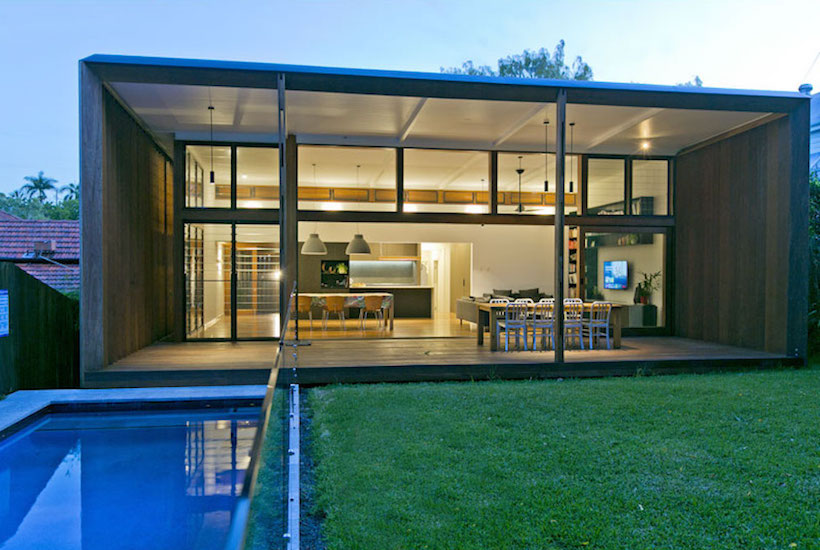 A modern renovation in East Brisbane by Allen Brothers Construction and ...